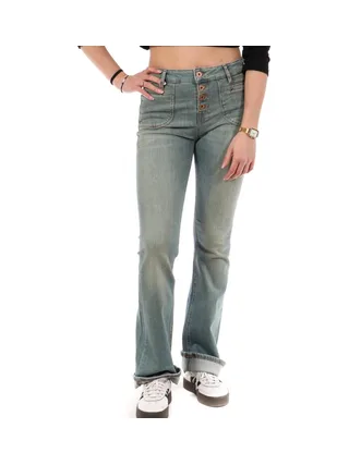 Jean Slim Bleu Femme Kaporal LUCKY 1