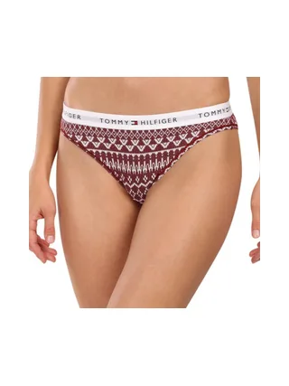 Lot de trois Slips Rouge Femme Tommy Hilfiger Gift 2