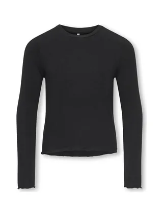 T-Shirt Noir Fille Kids ONLY Gamour 1