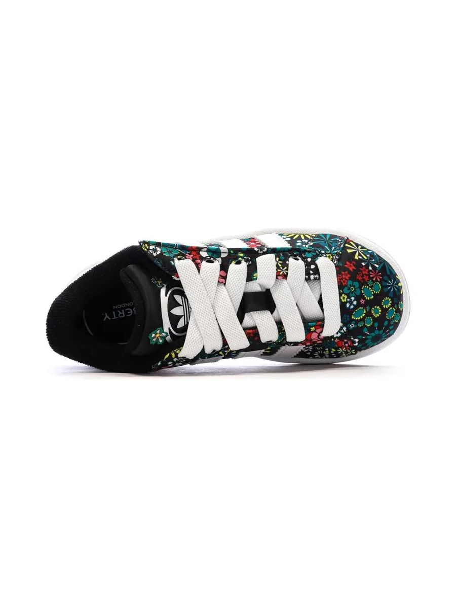 Baskets Noires à Motifs Fille Adidas Campus 5