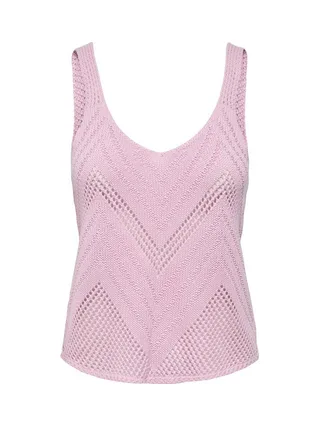 Top Crochet Rose Clair Femme Jdy 15226348 1