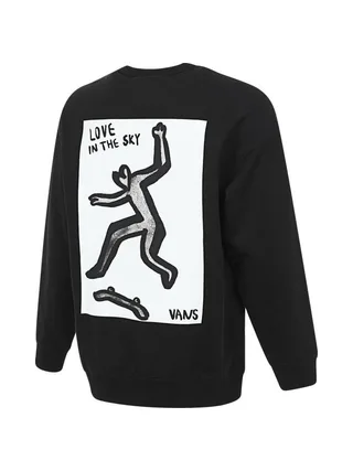 Sweat Noir Homme Vans Bolin 2