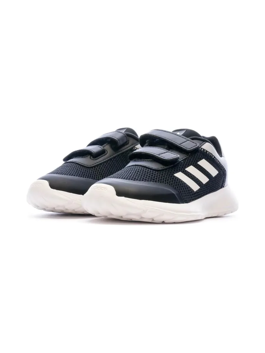 Baskets Noires Garçon Adidas Tensaur 7