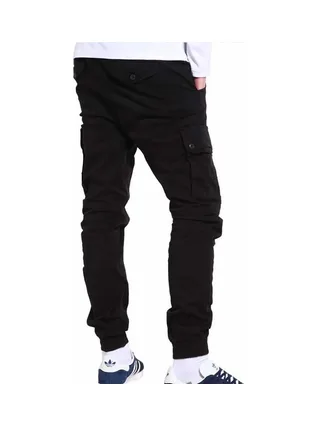 Pantalon Cargo Noir Homme Jack & Jones Warner 2
