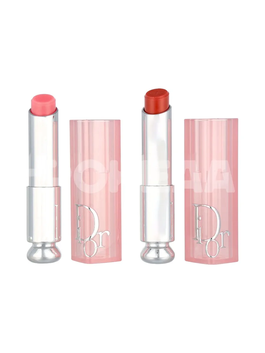 Dior Addict Lip Glow Duo Set 6.4g - #001 Pink 3,2g/#012 Rosewood 3,2g 2