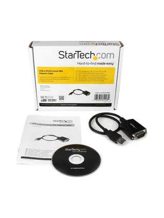 1 ft USB to Serial DB9 Adapter Cable 4