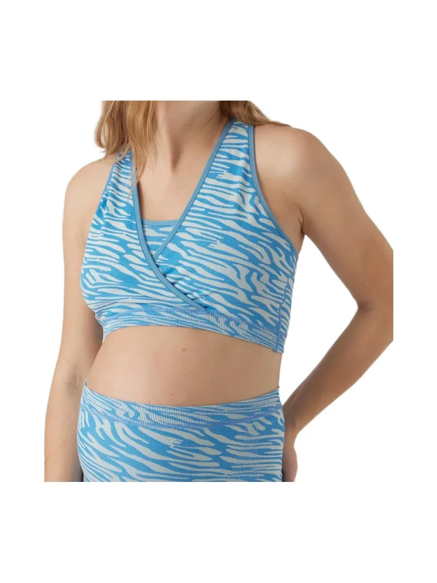 Brassière d'allaitement Bleu/Blanc Femme Mamalicious Nava 2