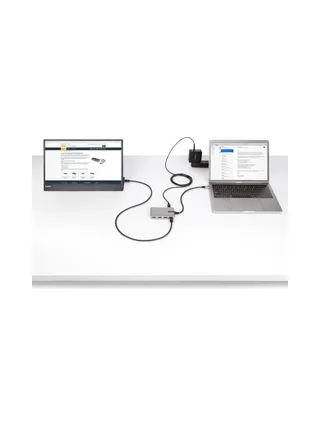 4-Port USB-C Hub with USB-C Video Output 6