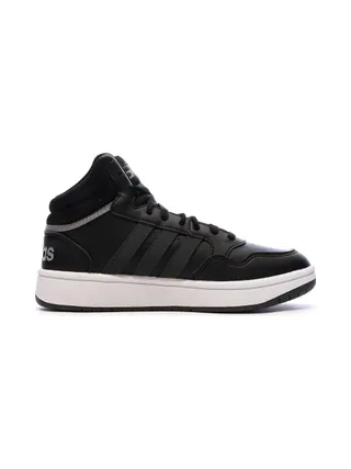 Baskets Noires Femme Adidas Hoops GW5456 2