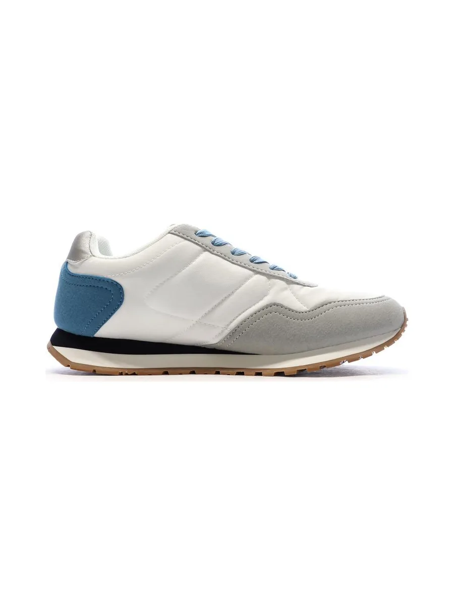 Baskets Blanches/Bleu/Gris Femme US Polo ASSN FS1 3