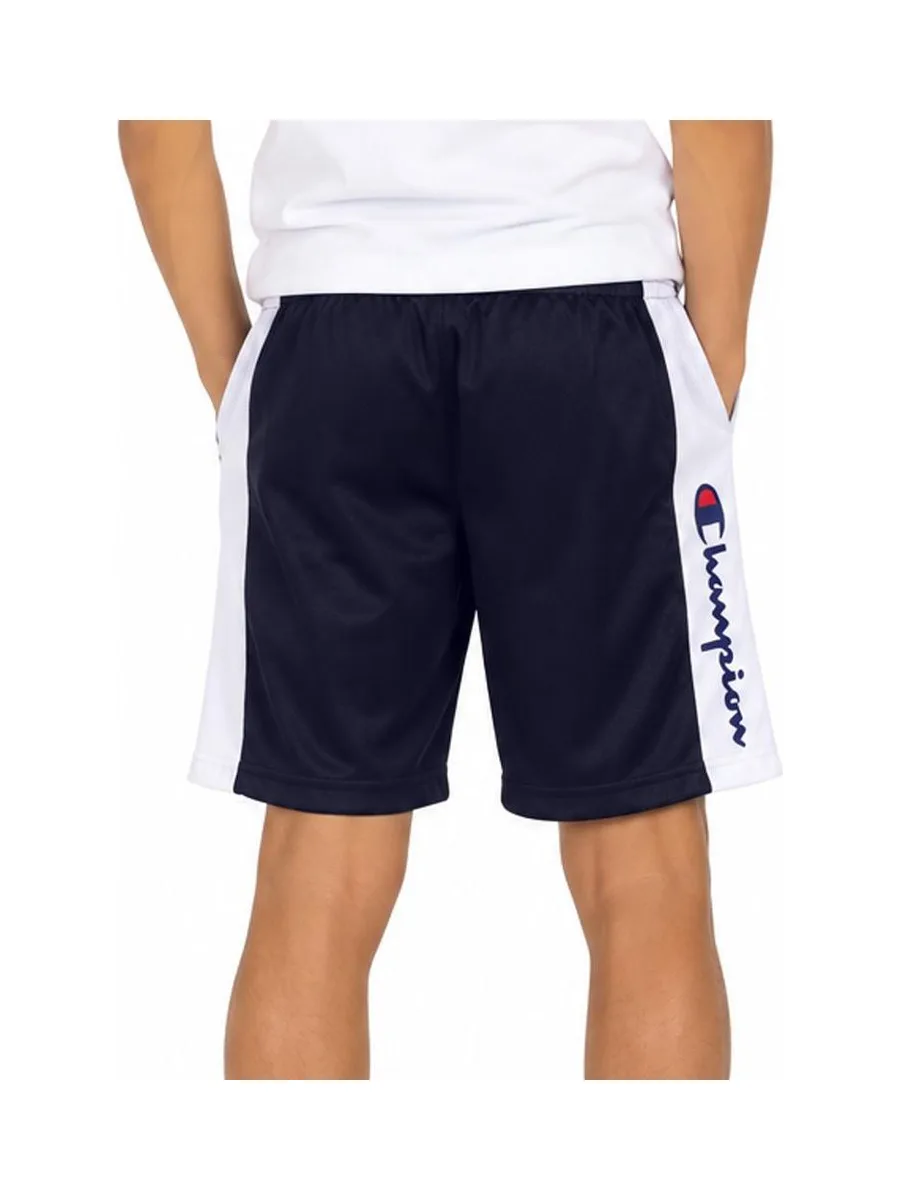 Short Marine/Blanc Garçon Champion C914SH199 3