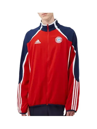 Bayern Munich Veste de Survêtement Rouge Homme Adidas 2022 1