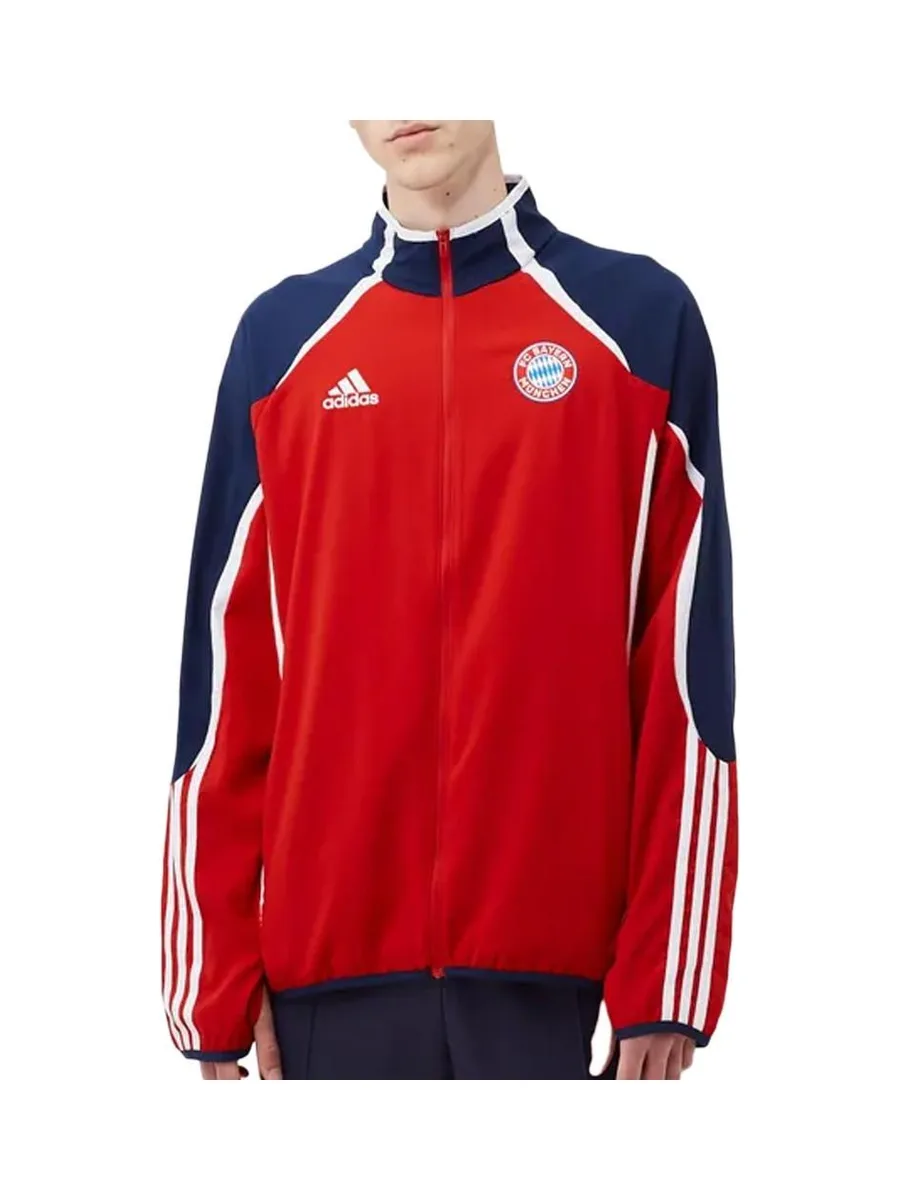 Bayern Munich Veste de Survêtement Rouge Homme Adidas 2022 2
