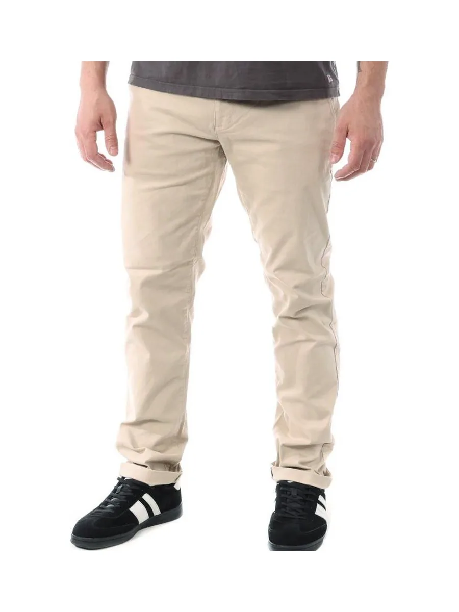 Pantalon Chino Beige/Écru Homme Paname Brothers Costa1 2