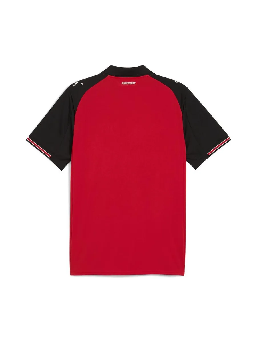 STADE RENNAIS Milan Maillot de Football Rouge/Noir Homme Puma 25/26 3
