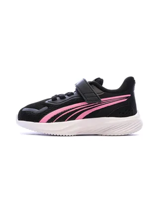 Baskets Noir/Rose Fille Puma Pounce Ac+ 1