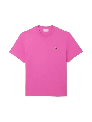 T-shirt Fuchsia Homme Lacoste TH7318 2