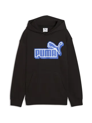 Sweat Noir Garçon Puma Ess Centered 1