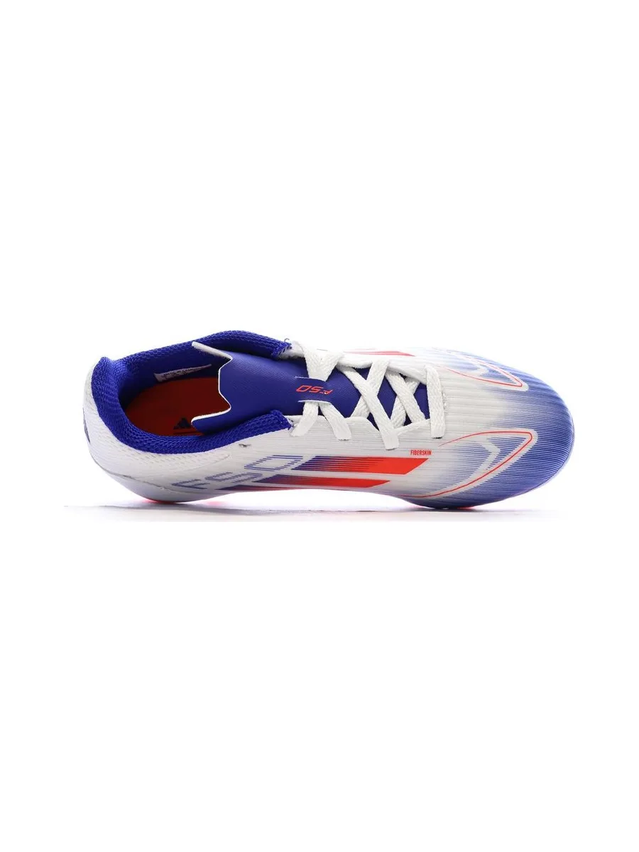 Chaussettes Blanches/Bleu/Rouges Garçon Adidas F50 League Mg 5