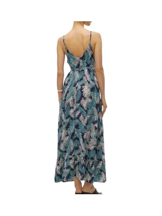 Robe Marine à Motifs Femme Vero Moda Easy Joy 2