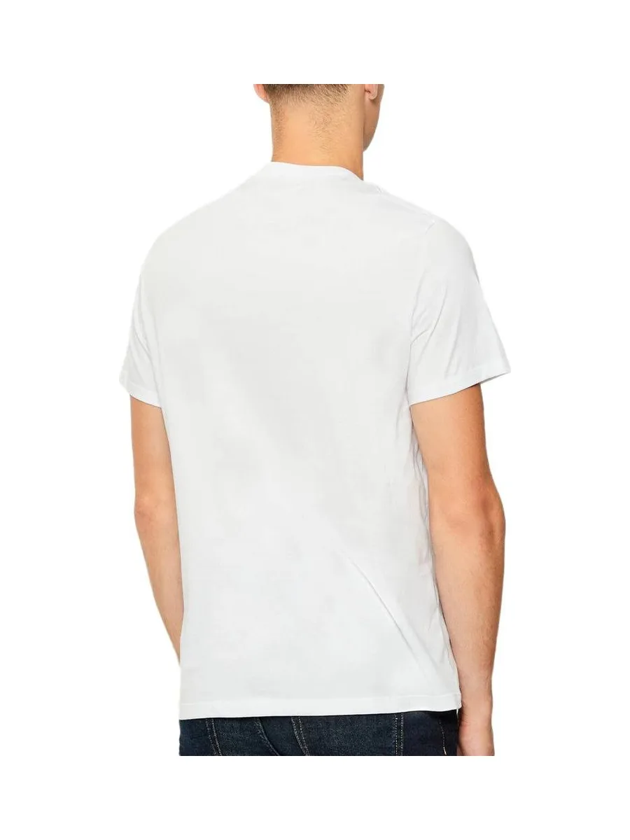 T-Shirt Blanc/Rouge Homme Calvin Klein Jeans 30s 3