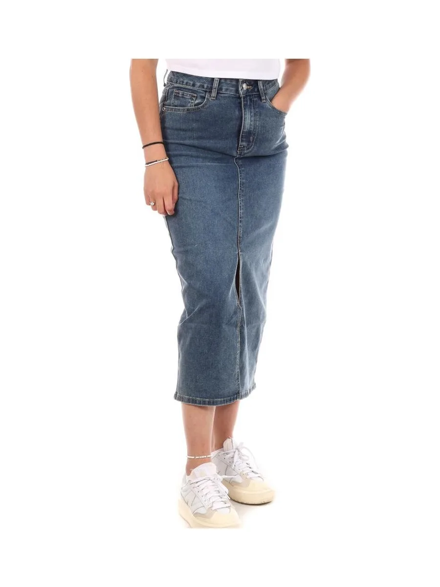 Jupe en Jean Bleu Femme Monday Premium Dark 1