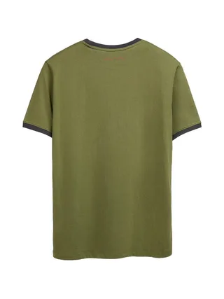T-Shirt Vert Homme Teddy Smith Tee 21 2