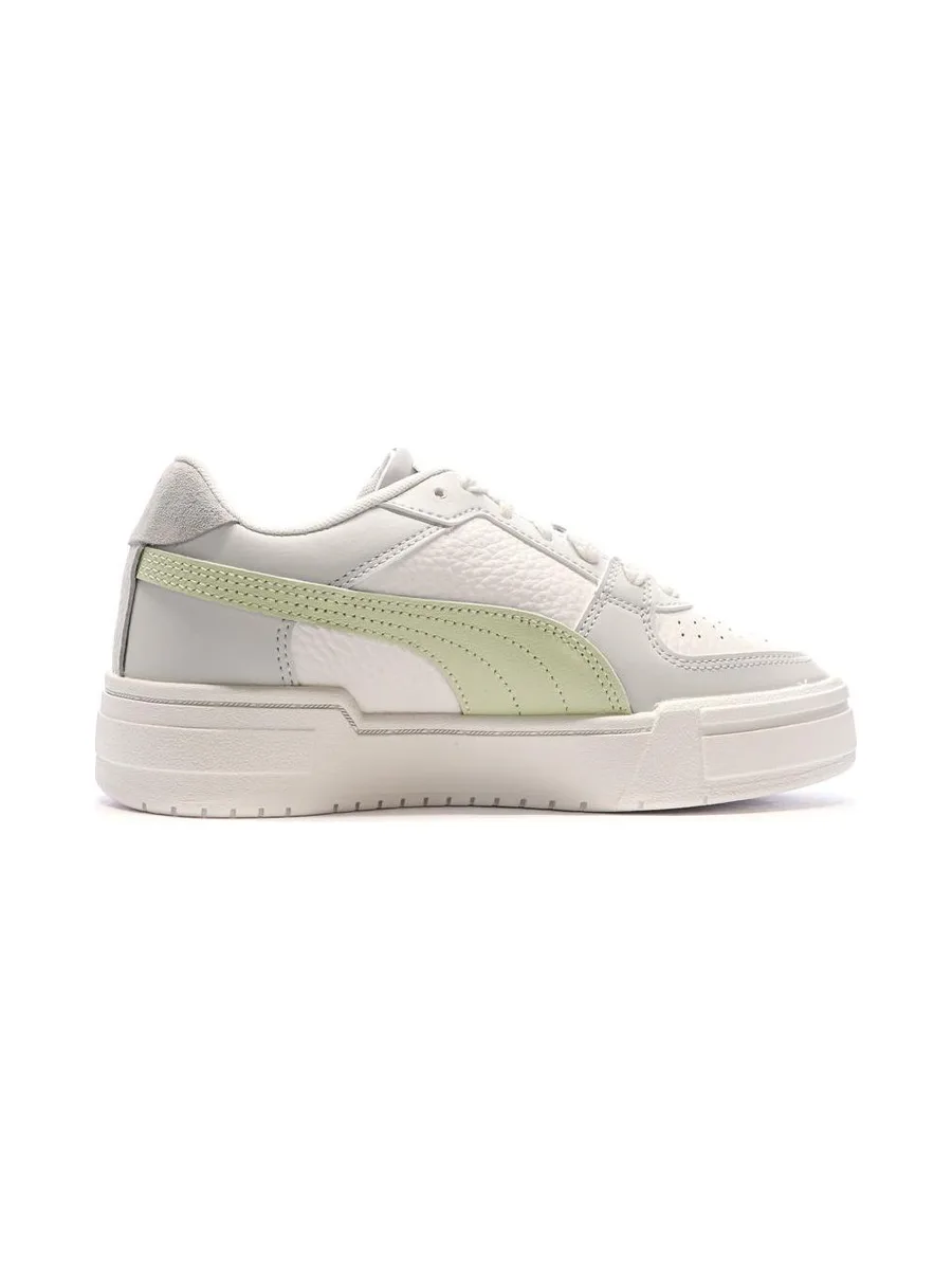 Baskets Blanche/Gris/Vert Femme Puma 394749-02 3