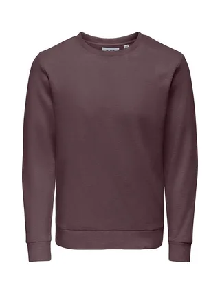 Sweat Bordeaux Homme Only & Sons Chase 1