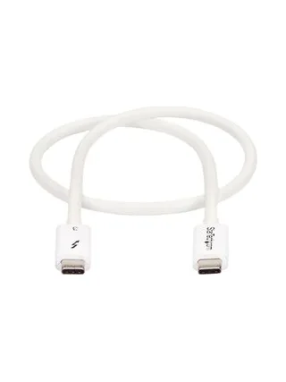 Thunderbolt 3 Cable 0.5m 40Gbps White 5