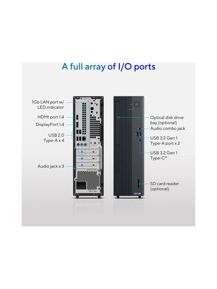 ASUS ExpertCenter P500 SFF P500SV-05210H009X 9