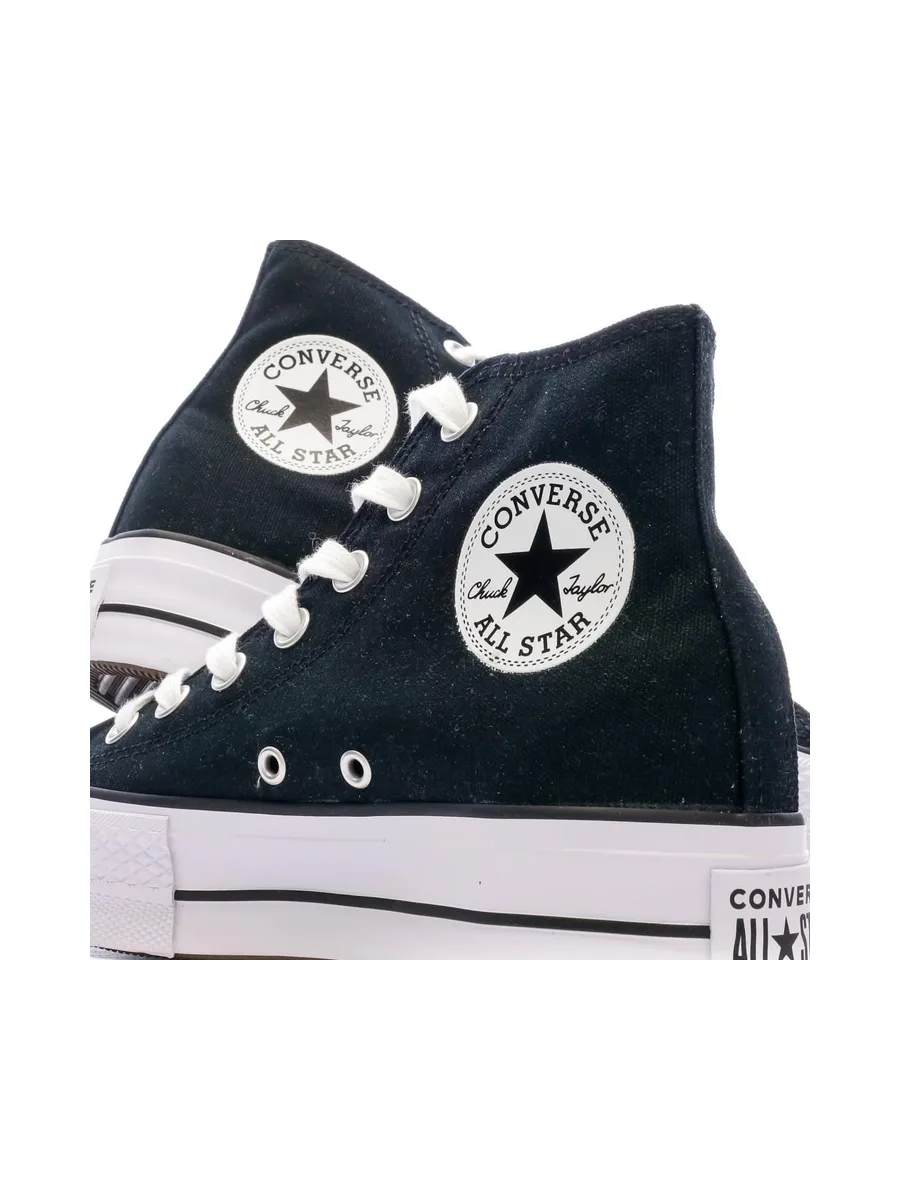 Baskets Noir Femme Converse Chuck Taylor All Star Platform 7