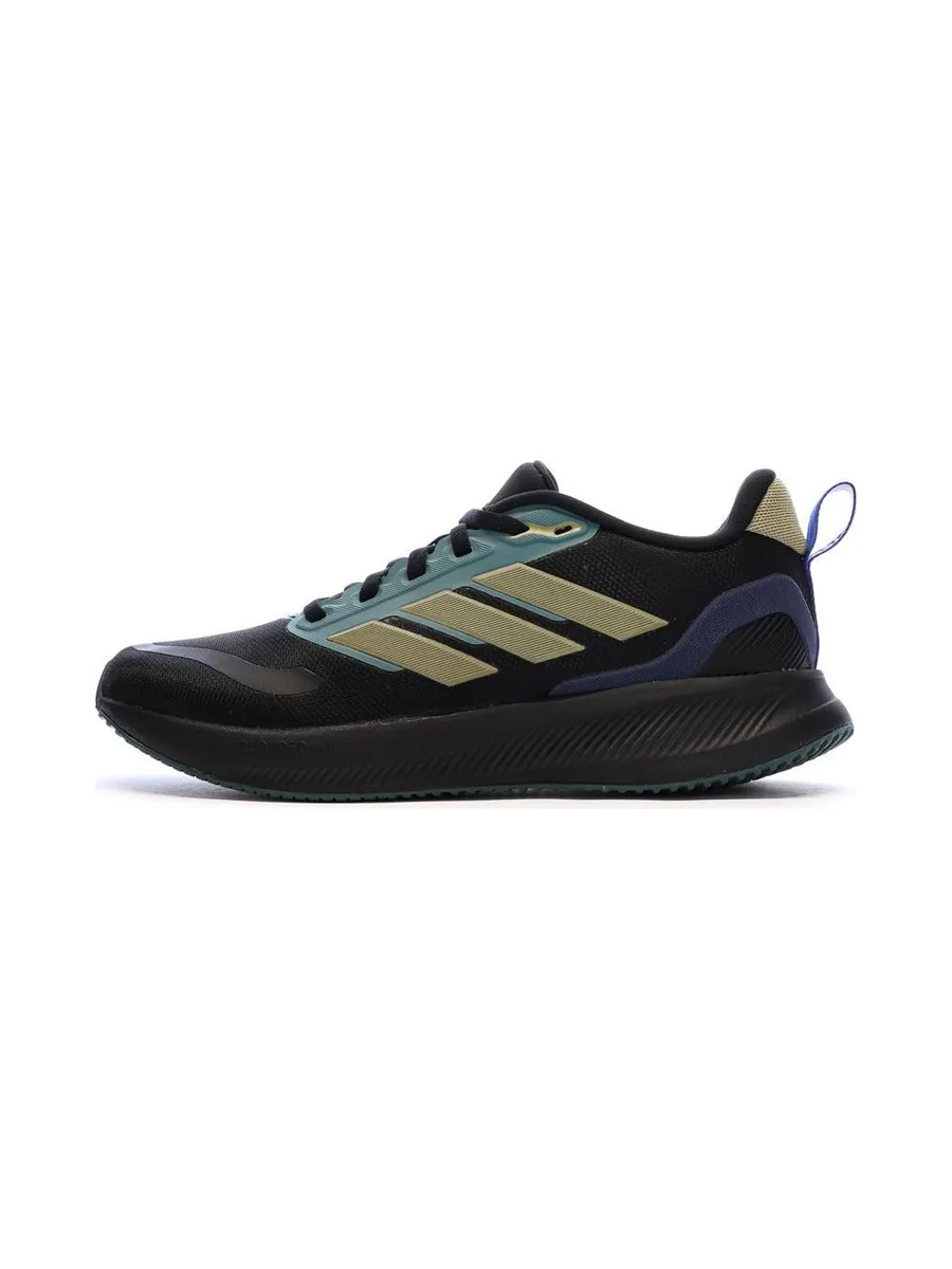 Baskets Noir Garçon Adidas Runfalcon 5 2