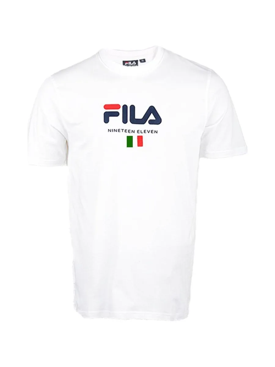 T-shirt Blanc Homme Fila Trellis 2