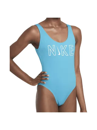 Maillot de bain Bleu Femme Nike Back 1