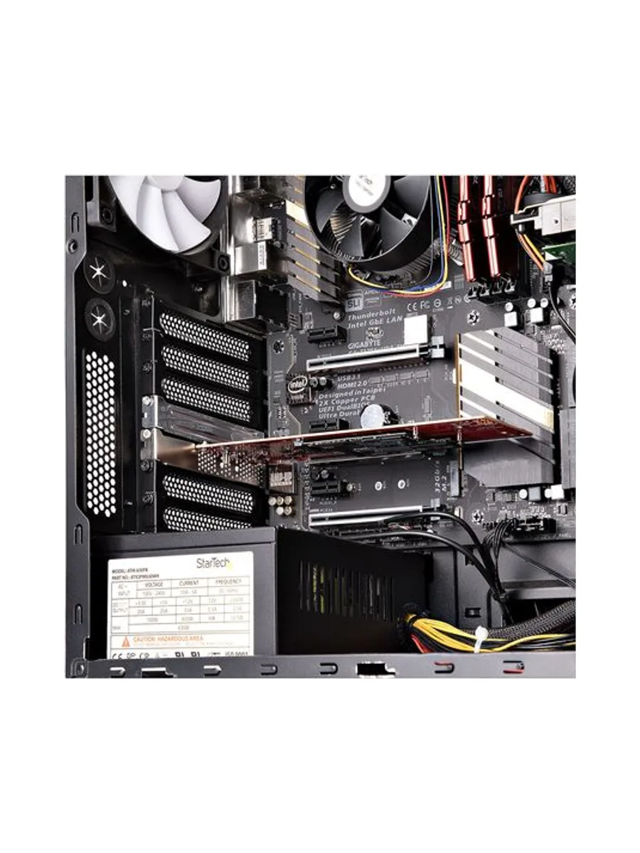 StarTech.com DUAL-M2-PCIE-CARD-B interface cards/adapter 9