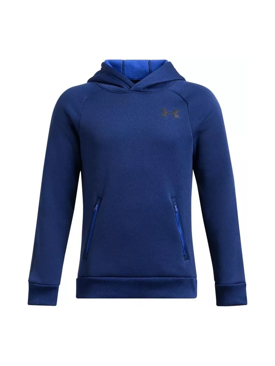 Sweat Bleu Garçon Under Armour Hoodie 1
