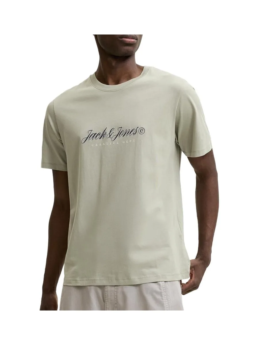 T-Shirt Vert Homme Jack & Jones Montauk 2