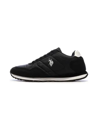 Baskets Noires Homme US Polo ASSN Sneakers 1
