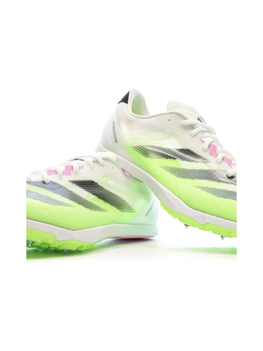 Chaussures d'Athlétisme Blanche Homme Adidas Distancestar M 8