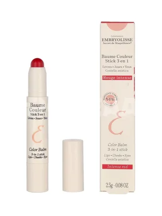 Embryolisse Color Balm 3-In-1 Stick 2.5g - Intense Red 1
