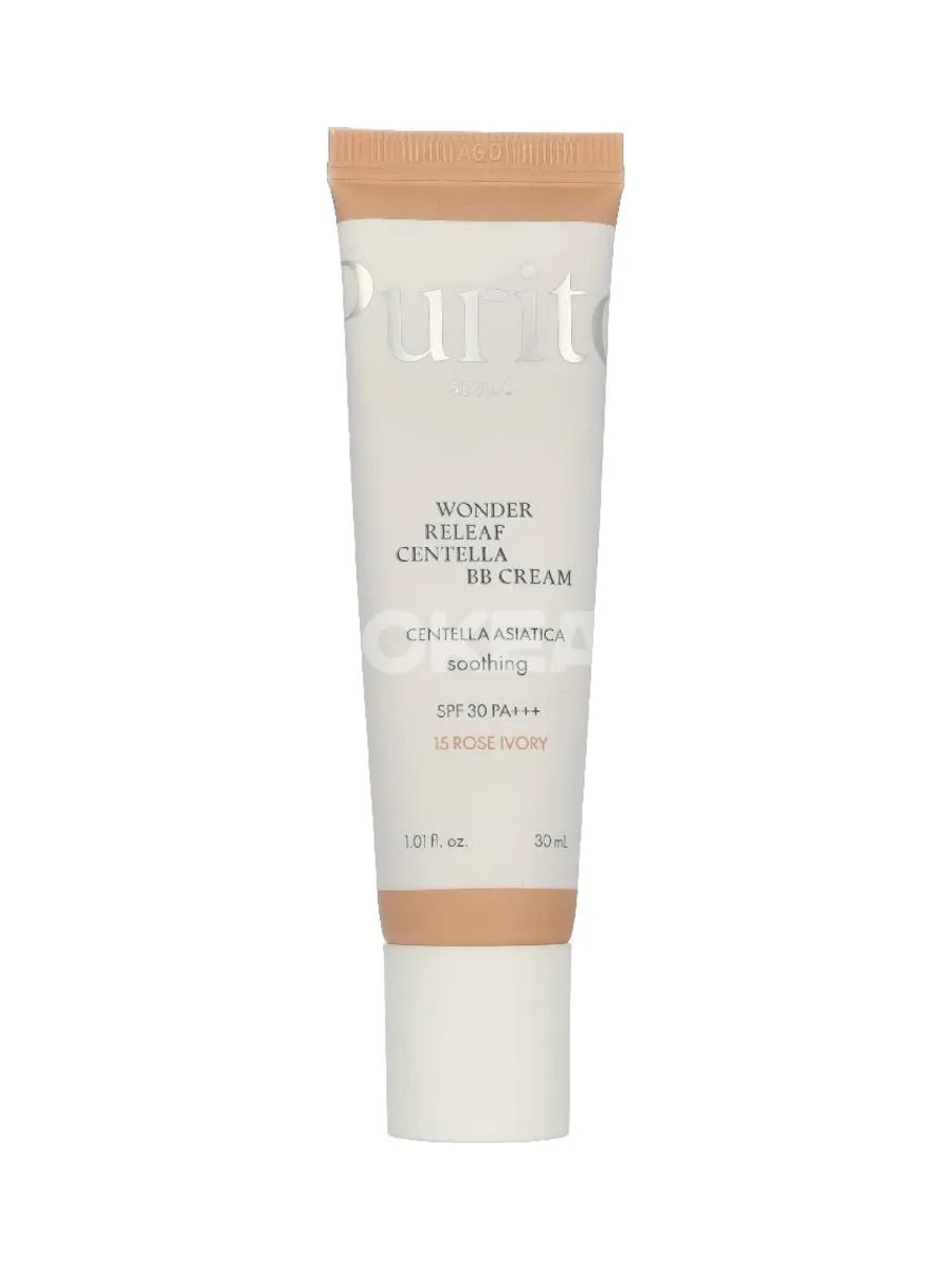 Purito Seoul Wonder Releaf Centella BB Cream SPF30 PA+++ 30ml - #15 Rose Ivory 2