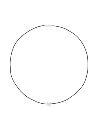Collier Perles d'Eau Douce Baroques 11-12 mm — Argent 925 Millièmes — 42 cm 3