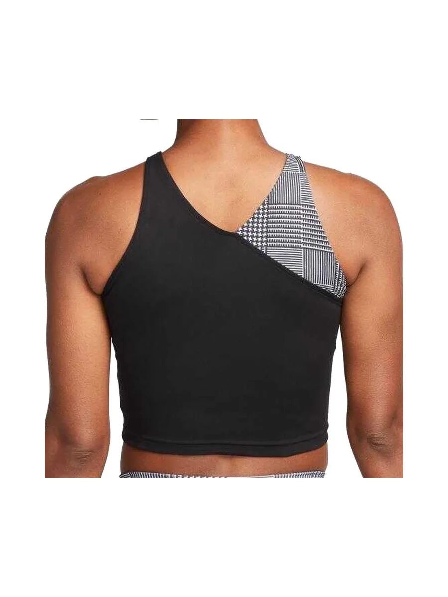 Débardeur Noir/Gris Femme Nike Crop Tank 3