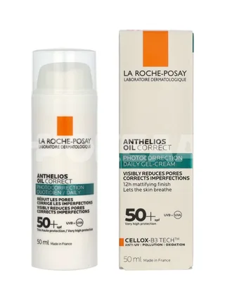 LRP Anthelios Oil Correct Daily Oil-Free Fluid SPF50+ 50ml 1