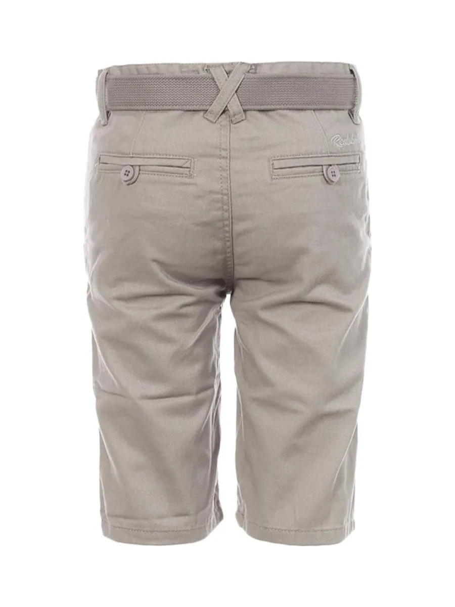 Short Gris Garçon Redskins Chino 3
