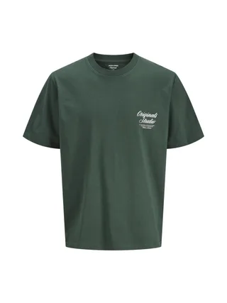 T-Shirt Vert Homme Jack & Jones Norrebro 1