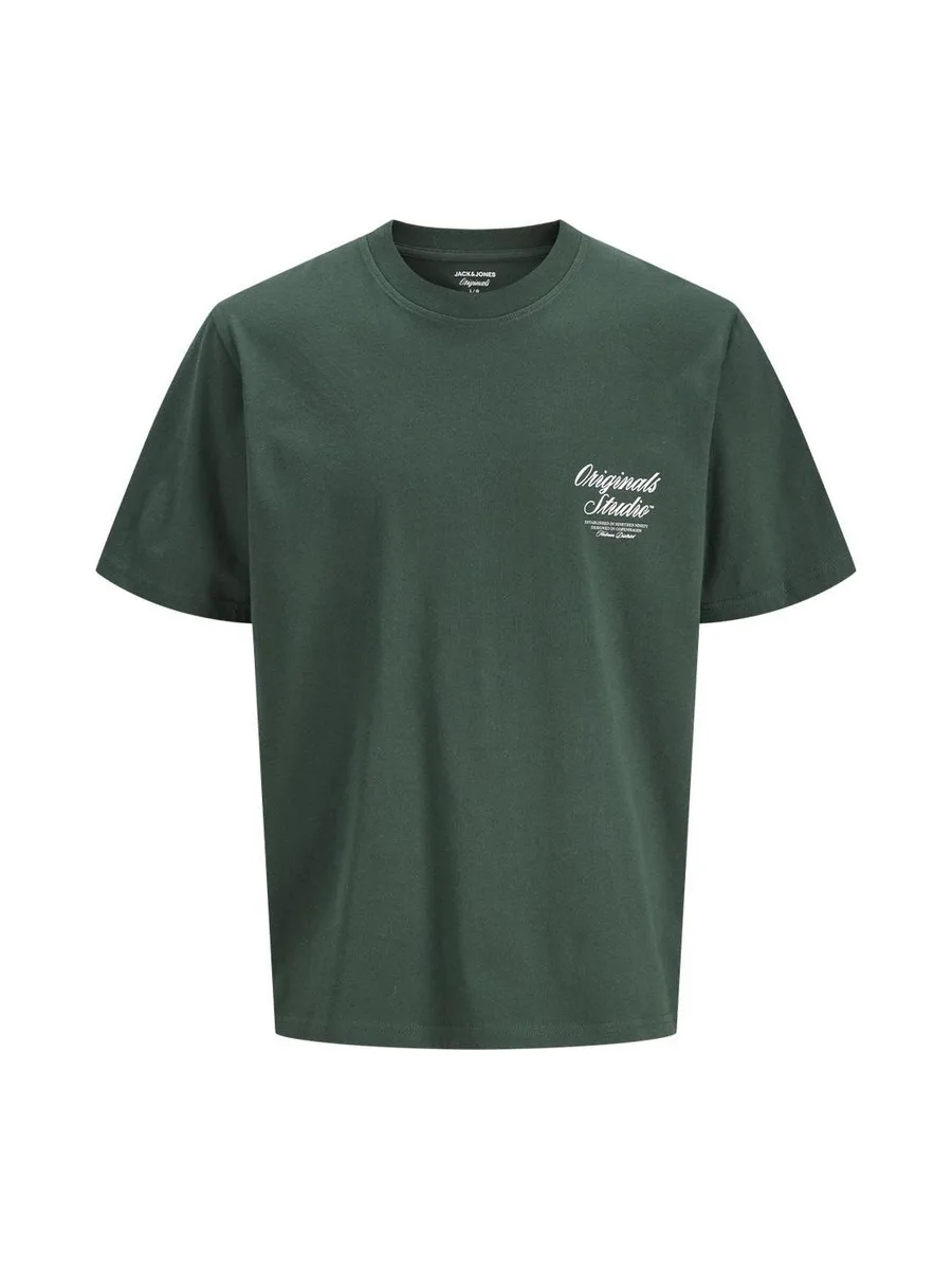 T-Shirt Vert Homme Jack & Jones Norrebro 2