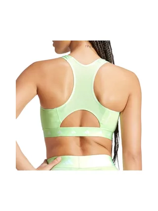 Brassière Verte Femme Adidas IR5642 2