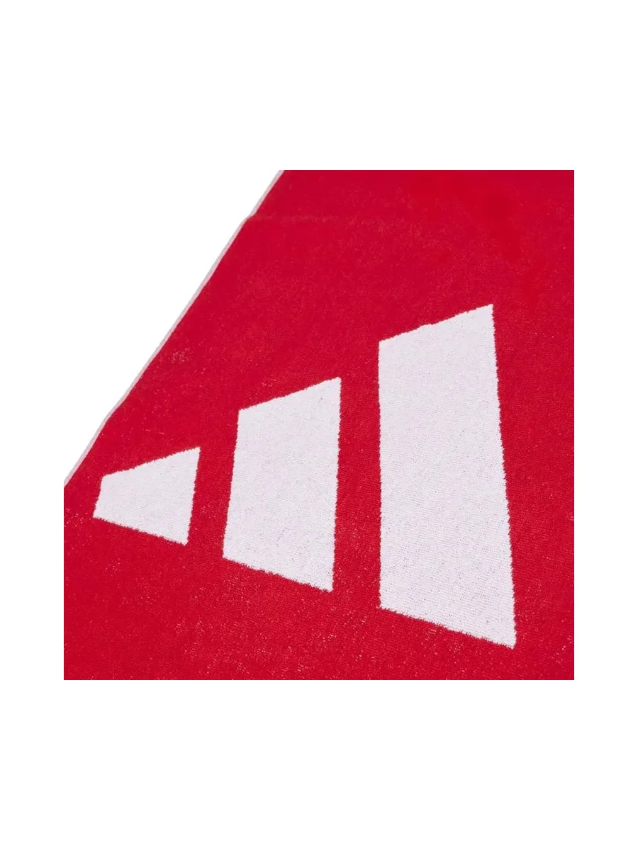 Serviette Rouge/Blanc Homme Adidas Smal 3